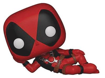 deadpool funko pop lying down