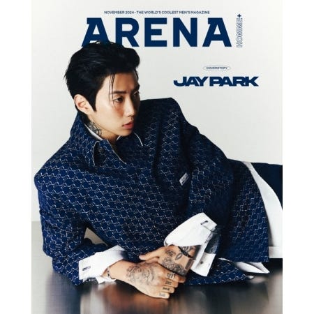 Cover for Jay Park · Arena Homme 2024.11 [b] (Cover: Jay Park) (Book) (2024)