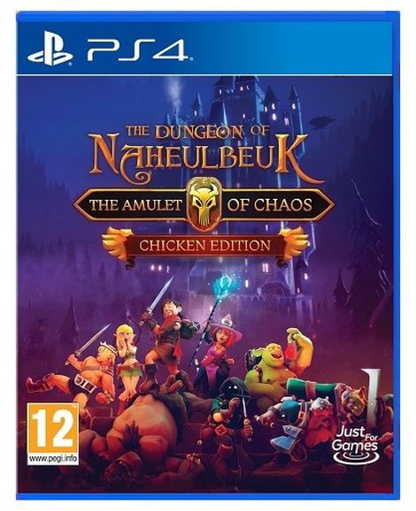 Cover for Just For Games · Ps4 The Dungeon Of Naheulbeuk: The Amulet Of Chaos (PS4) [Chicken edition] (2021)