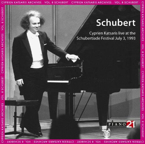 Cover for Schubert / Katsaris / Marcello · Katsaris Archives 8 (CD) (2011)