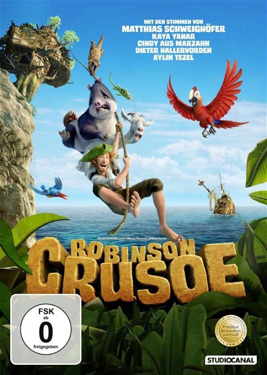 Cover for Robinson Crusoe (DVD) (2016)