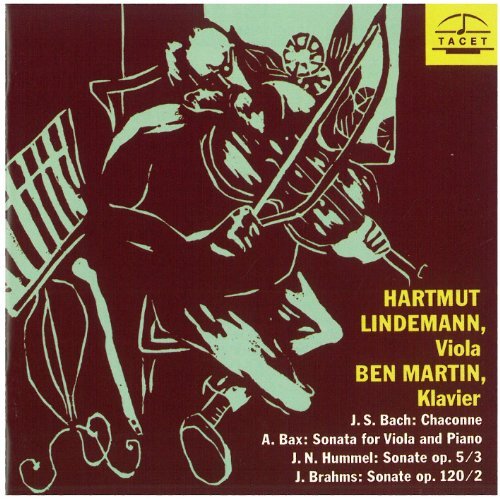 Cover for Bach / Bax / Hummel / Brahms / Lindemann / Martin · Hartmut Lindemann &amp; Ben Martin (CD) (1994)