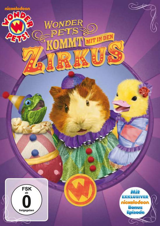 Wonder Pets!Kommt m.Zirkus,DVD.P454150 - Keine Informationen - Bøger - PARAMOUNT HOME ENTERTAINM - 4010884541502 - 9. juni 2011