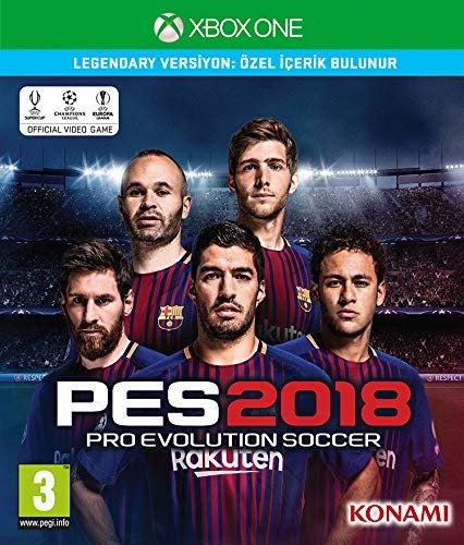 Cover for Konami · Pro Evolution Soccer  2018 - Legendary Edition (XONE) [Legendary edition] (2017)