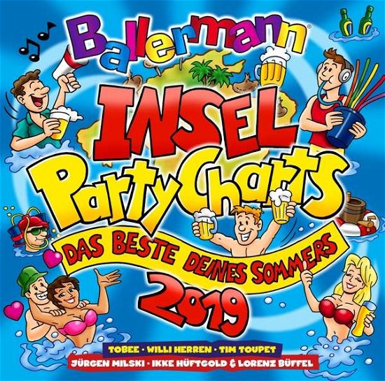 Ballermann Inselpartycharts - Das Beste - Ballermann Inselpartycharts - Musikk - SELECTED - 4032989514502 - 13. september 2019