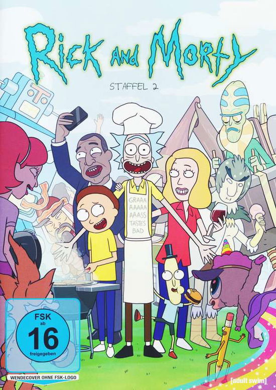 Cover for Justin Roiland · Rick and Morty - Staffel 2  [2 DVDs] (DVD) (2017)