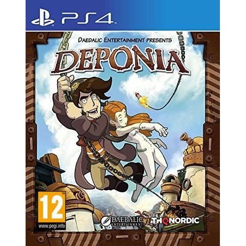 Cover for THQ Nordic · Deponia (PS4)