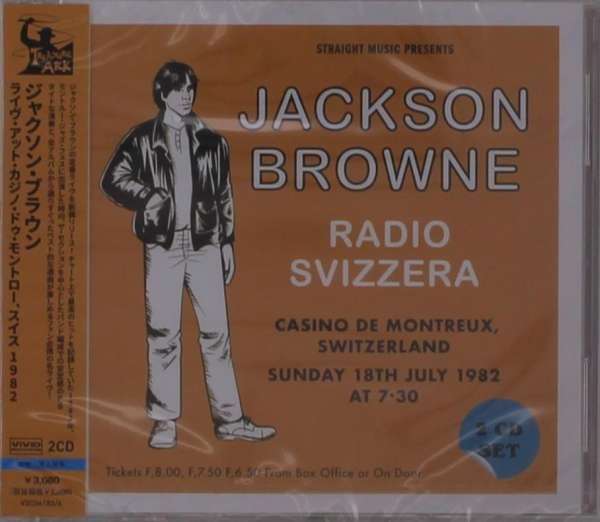 Jackson Browne · Live At Casino De Montreux Swizerland 1982 (CD