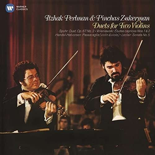 Cover for Itzhak Perlman · Duets for Two Violins (CD) [Remastered edition] (2015)