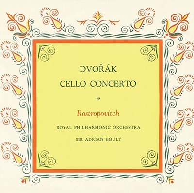 Cover for Mstislav Rostropovich · Dvorak: Cello Concerto (CD) [Japan Import edition] (2022)