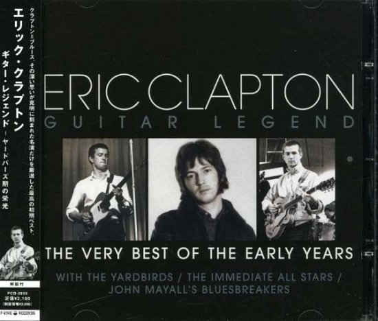 Cover for Eric Clapton · Guitar Legend - Very Vest of the Ear (CD) [Japan Import edition] (2006)