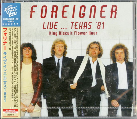 Cover for Foreigner · Live...texas' 81 (CD) [Japan Import edition] (2019)