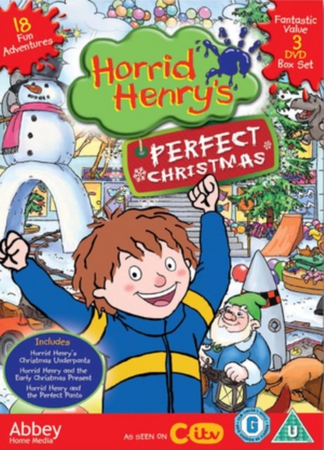 Cover for Horrid Henry - Perfect Christm · Horrid Henry - Perfect Christmas (3 Disc Boxset) (DVD) (2015)