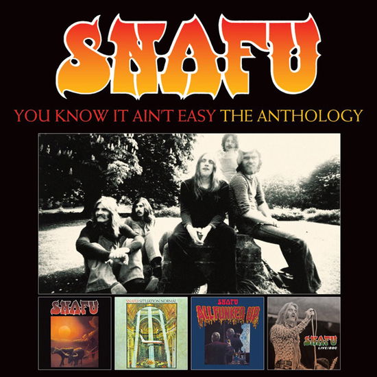 Snafu · You Know It Ain't Easy - the Anthology (4cd Clamshell Box) (CD) (2024)