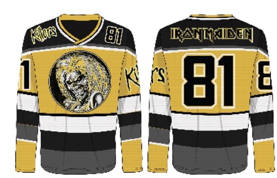 Cover for Iron Maiden · Iron Maiden Killer 81 Hockey Jersey Small (T-shirt) (2024)