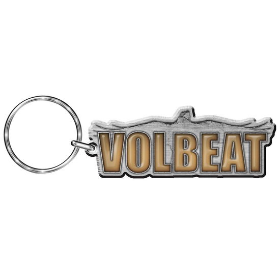 Volbeat Keychain: Raven Logo (Die-cast Relief) - Volbeat - Merchandise - PHM - 5055339760502 - 28 oktober 2019