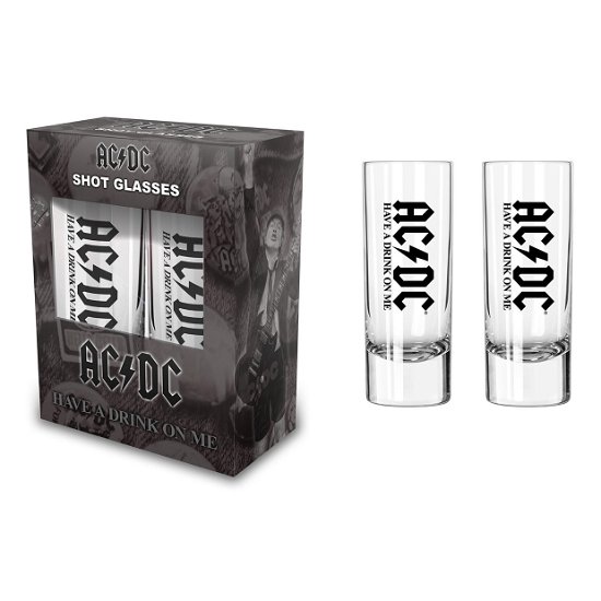 Have A Drink On Me (Shot Glasses) Shot2 - AC/DC - Merchandise - PHM - 5055339799502 - February 10, 2020