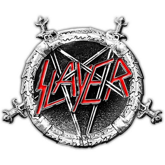 Slayer Pin Badge: Pentagram - Slayer - Merchandise -  - 5056365722502 - 