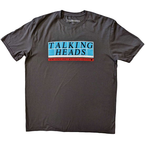 Talking Heads Unisex T-Shirt: Tiled Logo - Talking Heads - Produtos -  - 5056561081502 - 