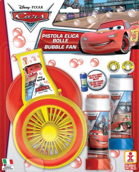 Cover for Dulcop Bolle Di Sapone · Dulcop Bolle Di Sapone - Pistola Elica Bolle Grande - Cars (MERCH)