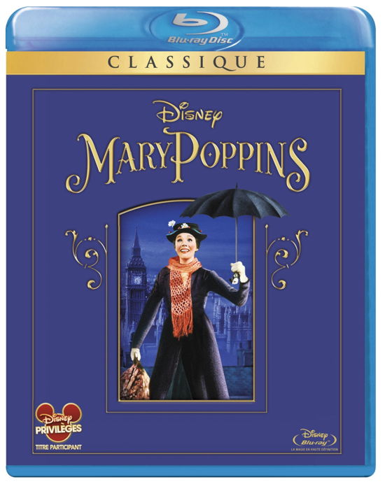 Cover for Mary Poppins · 50th Anniversary Edition (Blu-Ray) (2014)