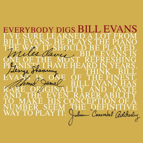 Everybody Digs Bill Evans (Grey Marble Vinyl) - Bill Evans Trio - Music - SECOND RECORDS - 9003829976502 - January 12, 2024