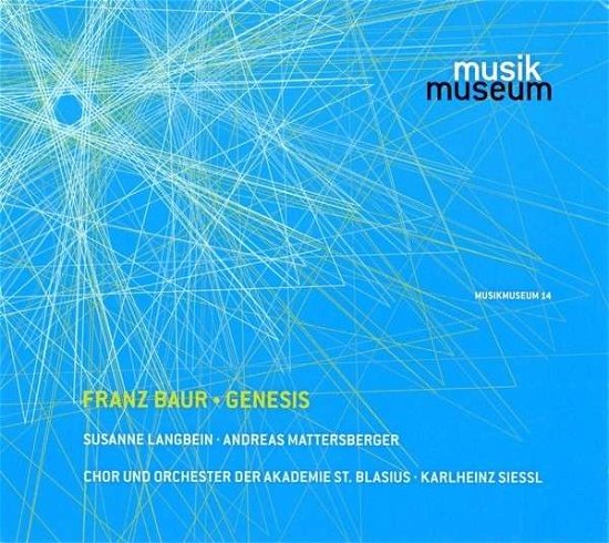 Cover for Langbein / Siessl / Chor &amp; Orch.d.akademie St.blas · Genesis-oratorium F.sopran,bariton &amp; Gem.chor (CD) (2013)
