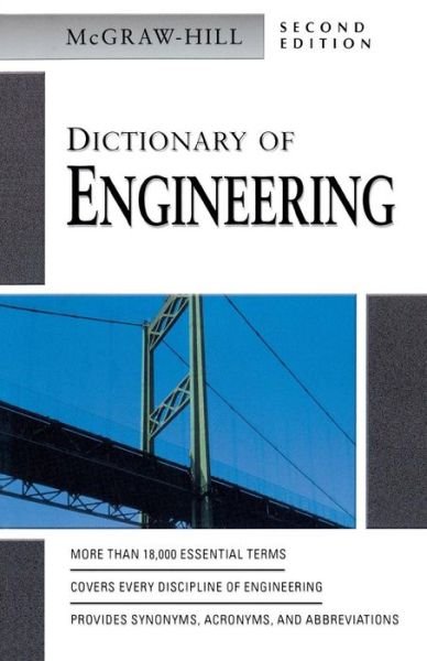 Cover for McGraw Hill · Dictionary of Engineering (Pocketbok) (2003)