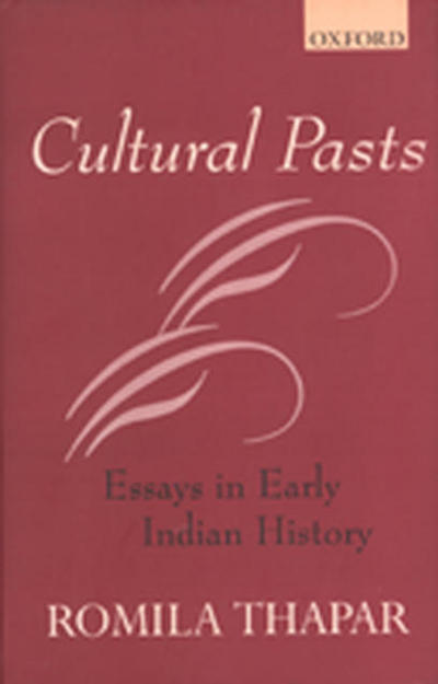 Cover for Romila Thapar · Cultural Pasts (Book) (2001)