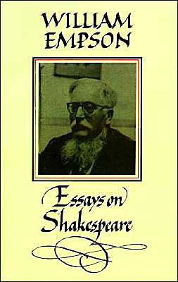 Cover for William Empson · William Empson: Essays on Shakespeare (Paperback Book) (1986)