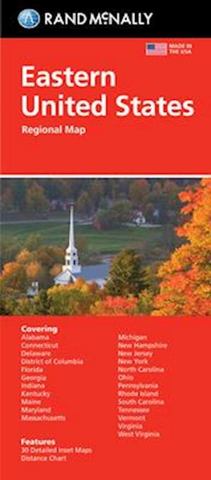 Cover for Rand McNally · Rand McNally Folded Map: Eastern United States (Kort) (2024)