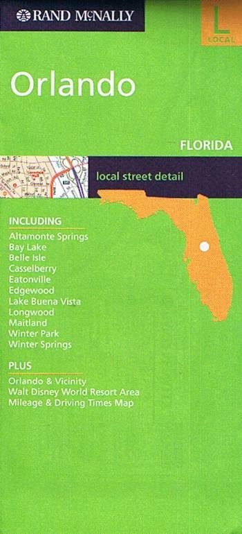 Cover for Rand McNally · Orlando: Local Street Details 1:30.000 (Gebundenes Buch) (2007)