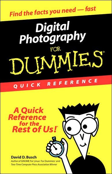 Cover for David D. Busch · Digital Photography For Dummies Quick Reference (Paperback Book) (2000)