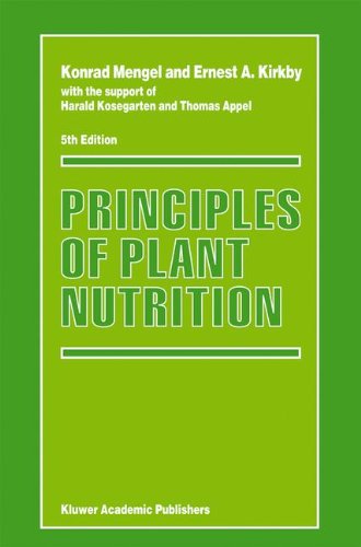 Cover for Konrad Mengel · Principles of Plant Nutrition (Hardcover Book) [5th Ed. 2001 edition] (2001)