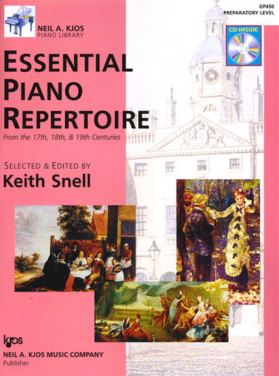Cover for Essential Piano Repertoire Prep Level (Sheet music) (2006)