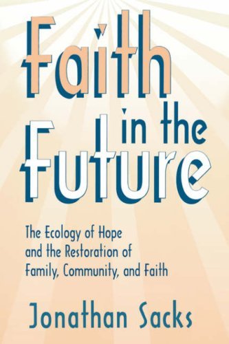 Faith in the Future - Jonathan Sacks - Böcker - Mercer University Press - 9780865545502 - 1 juni 1997