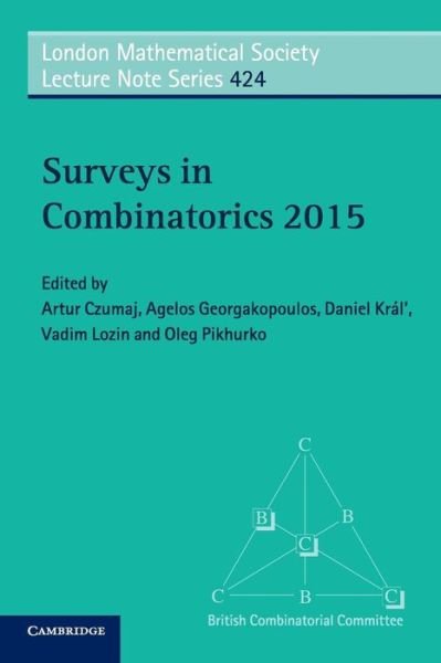Cover for Artur Czumaj · Surveys in Combinatorics 2015 - London Mathematical Society Lecture Note Series (Paperback Bog) (2015)
