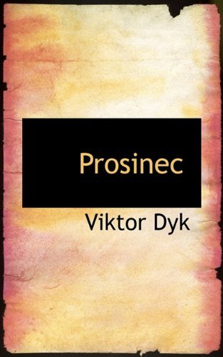Cover for Viktor Dyk · Prosinec (Paperback Book) [Czech edition] (2009)