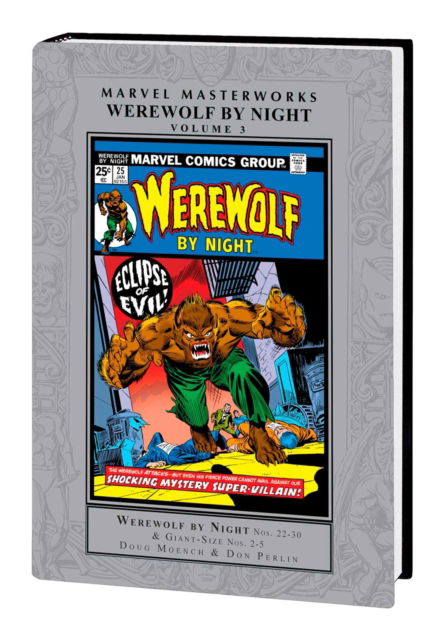 Cover for Doug Moench · Marvel Masterworks: Werewolf By Night Vol. 3 (Hardcover Book) (2024)