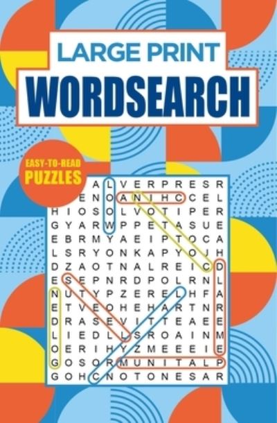 Cover for Eric Saunders · Large Print Wordsearch (Book) (2022)