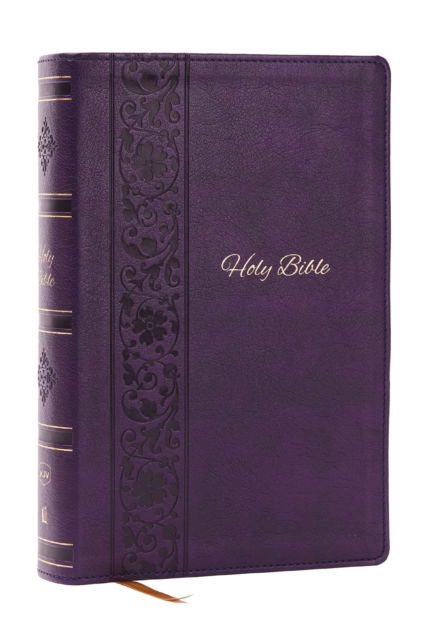 Cover for Thomas Nelson · KJV Holy Bible: Personal Size Giant Print, Purple Leathersoft, Red Letter, Comfort Print: King James Version (Leather Book) (2025)