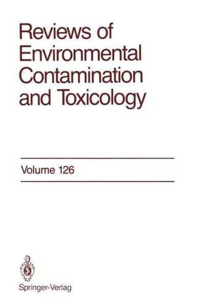 Cover for George W. Ware · Reviews of Environmental Contamination and Toxicology: Continuation of Residue Reviews - Reviews of Environmental Contamination and Toxicology (Taschenbuch) [Softcover reprint of the original 1st ed. 1992 edition] (2012)