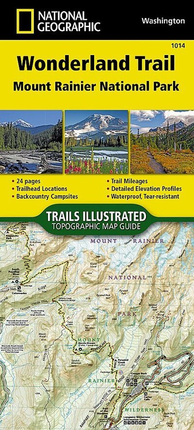 Wonderland Trail - National Geographic - Bøger - National Geographic Maps - 9781566957502 - 16. april 2018