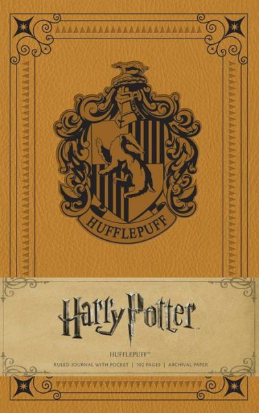 Harry Potter: Hufflepuff Hardcover Ruled Journal - Harry Potter - Insight Editions - Livros - Insight Editions - 9781608879502 - 14 de fevereiro de 2017