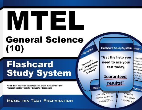 Cover for Mtel Exam Secrets Test Prep Team · Mtel General Science (10) Flashcard Study System: Mtel Test Practice Questions &amp; Exam Review for the Massachusetts Tests for Educator Licensure (Cards) (Pocketbok) [Flc Crds edition] (2023)