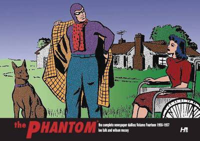 Cover for Lee Falk · THE PHANTOM the Complete Newspaper Dailies by Lee Falk and Wilson McCoy:  Volume Fourteen 1956-1957 (Hardcover Book) (2018)