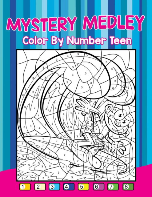Cover for Jupiter Kids · Mystery Medley: Color By Number Teen (Paperback Book) (2015)