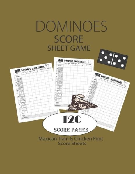 Cover for Oma Carroll · Domioes Score Sheets Game (Paperback Book) (2019)