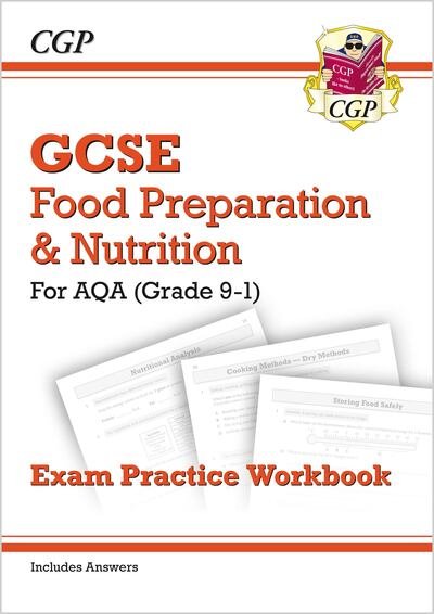 Cover for CGP Books · New GCSE Food Preparation &amp; Nutrition AQA Exam Practice Workbook - CGP GCSE Food 9-1 Revision (Paperback Book) (2023)