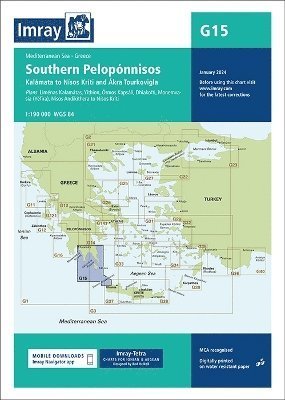 Cover for Imray · Imray Chart G15: Southern Peloponnisos - G Charts (Landkarten) [New edition] (2024)